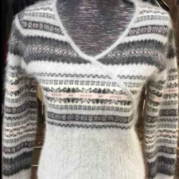 Faded Glory | Ladies rabbit fur sweater - Picture 3 of 8